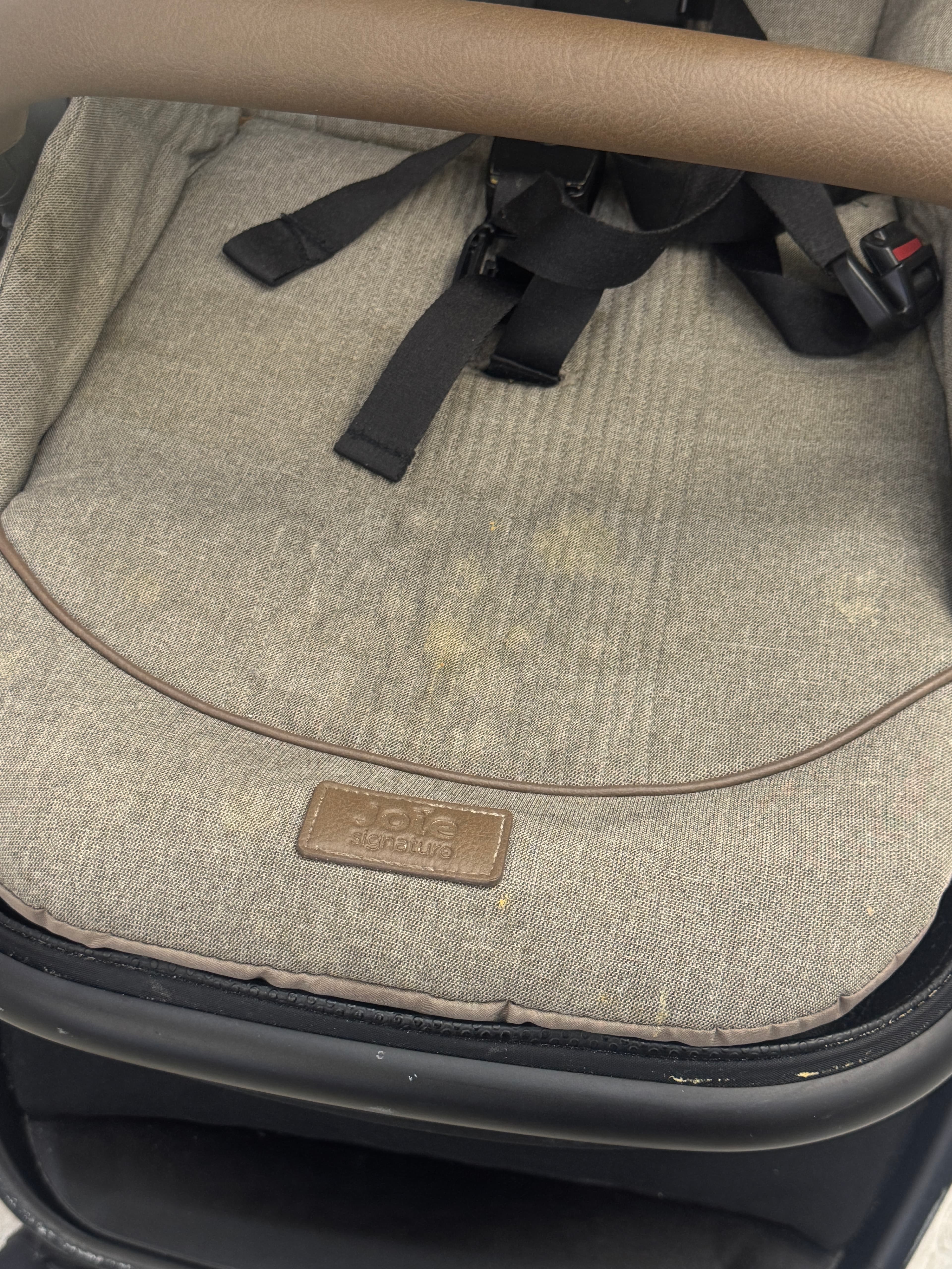Joie pram cleaning before and after in London